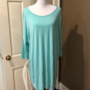 Mint tunic knit 2XL